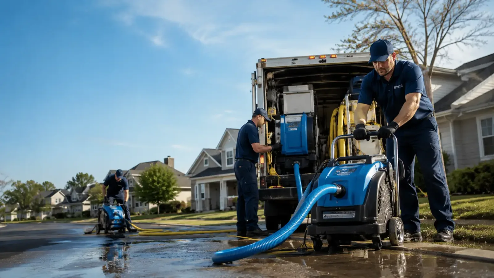 Flood Damage Cleanup in Trout Lake, MI